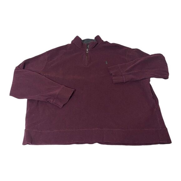 Polo Ralph Lauren Burgundy Pullover Sweater Mens 2XL - Picture 3 of 10